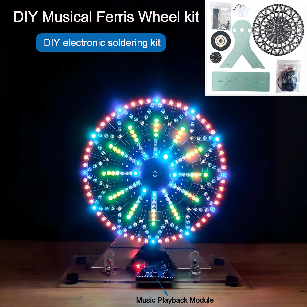 Diy Electronics Parts - Kit elektronik DIY Roda Ferris Musikal
