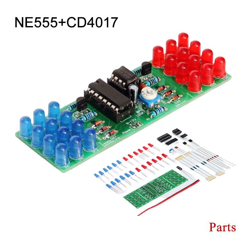 IC LED Merah Biru Warna Ganda  - Diy Electronics Learning Kit ulasan dan harga