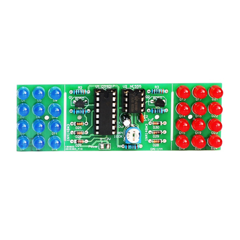 IC LED Merah Biru Warna Ganda  - Diy Electronics Learning Kit ulasan dan harga