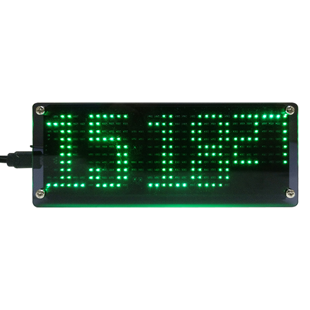 Kit Elektronik Jam Dot Matrix  - Diy Electronics Learning Kit ulasan dan harga