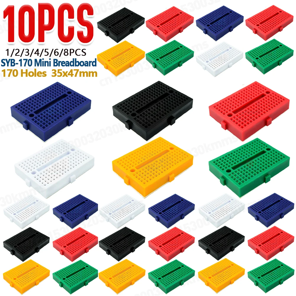 1-10 Buah SYB-170 Papan Protot - Diy Electronics Breadboard ulasan dan harga