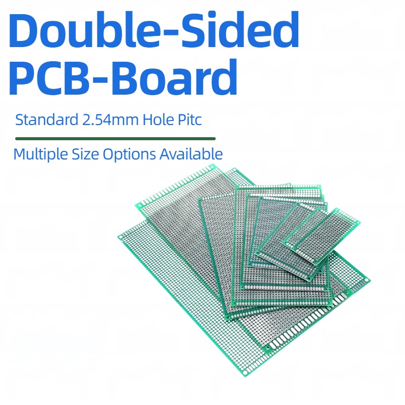 Papan PCB Prototipe Dua Sisi U - Diy Electronics Breadboard ulasan dan harga