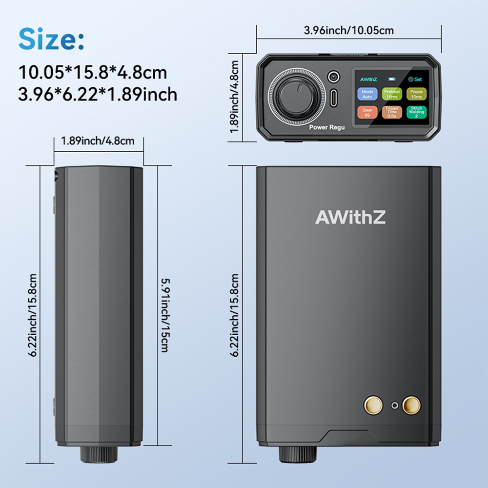 Mesin Las Titik AWithZ UK3 Ped - Diy Electronics Spot Welder ulasan dan harga