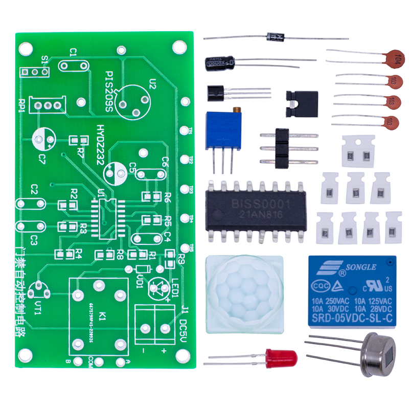 Kit Saklar Sensor Tubuh Manusi - Electronics Diy Pcb Design Projects ulasan dan harga