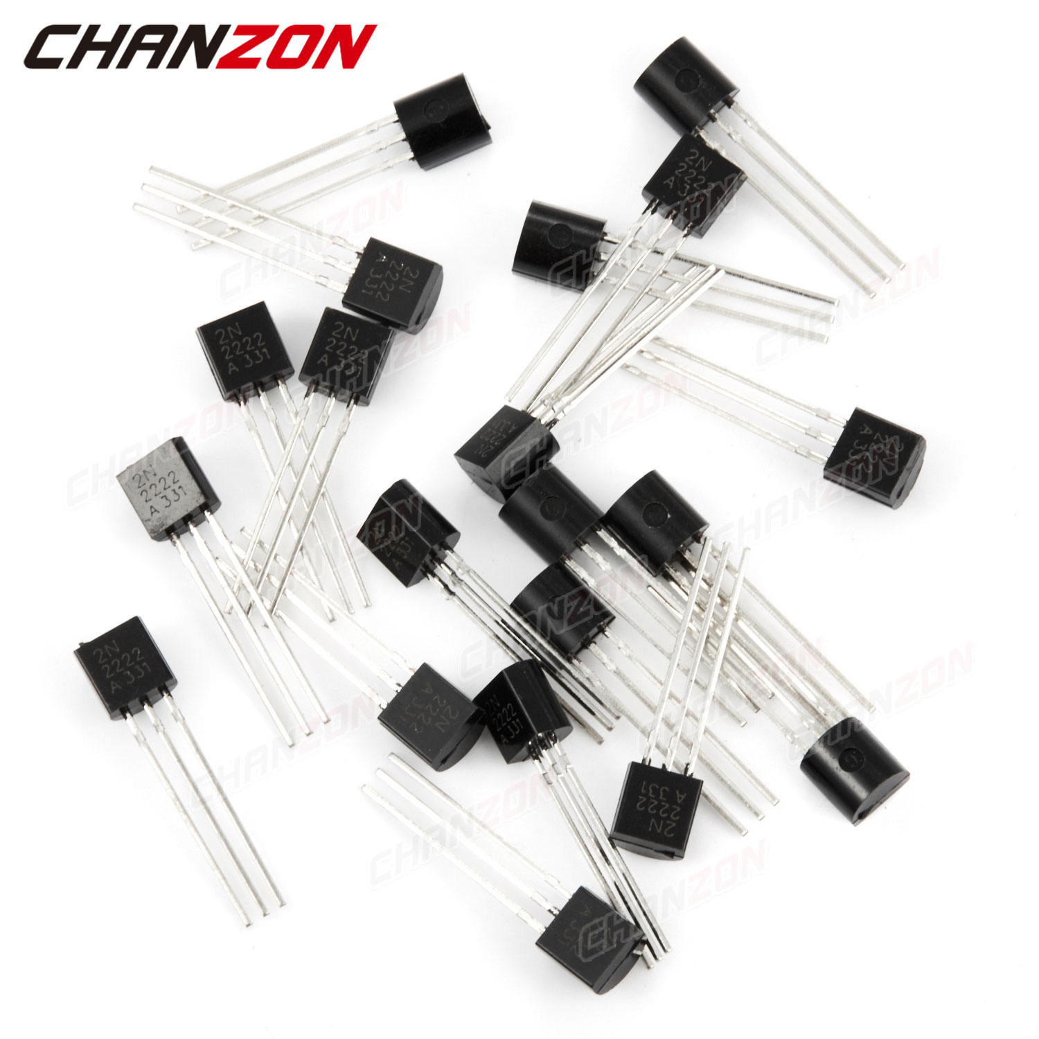 100Pcs 2N2222A TO-92 NPN Trans - Diy Electronics Youtube ulasan dan harga