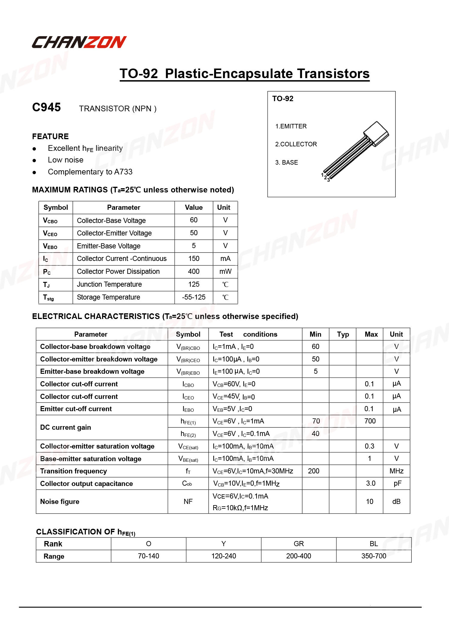 100 Buah 2SC945 TO-92 NPN Tran - Diy Electronics Youtube ulasan dan harga