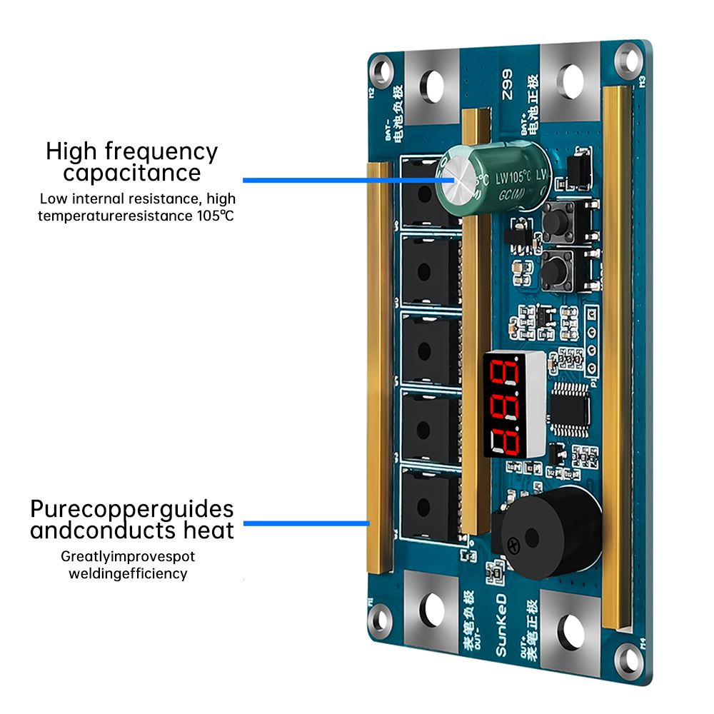 Z99 12V Kit Pengelasan Titik P - Diy Electronics Spot Welder ulasan dan harga