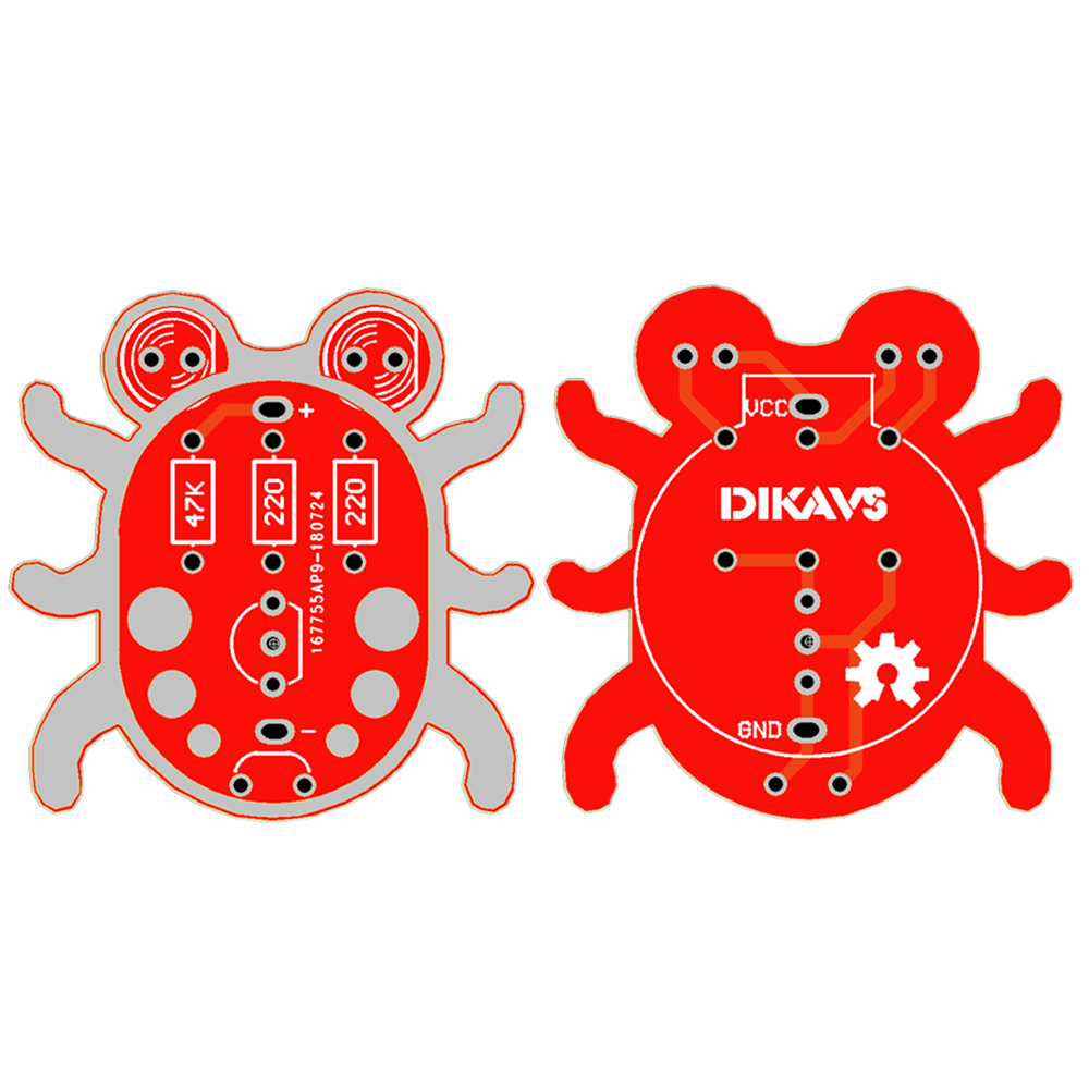 Hadiah Buatan Tangan Kit Menye - Diy Electronics Learning Kit ulasan dan harga