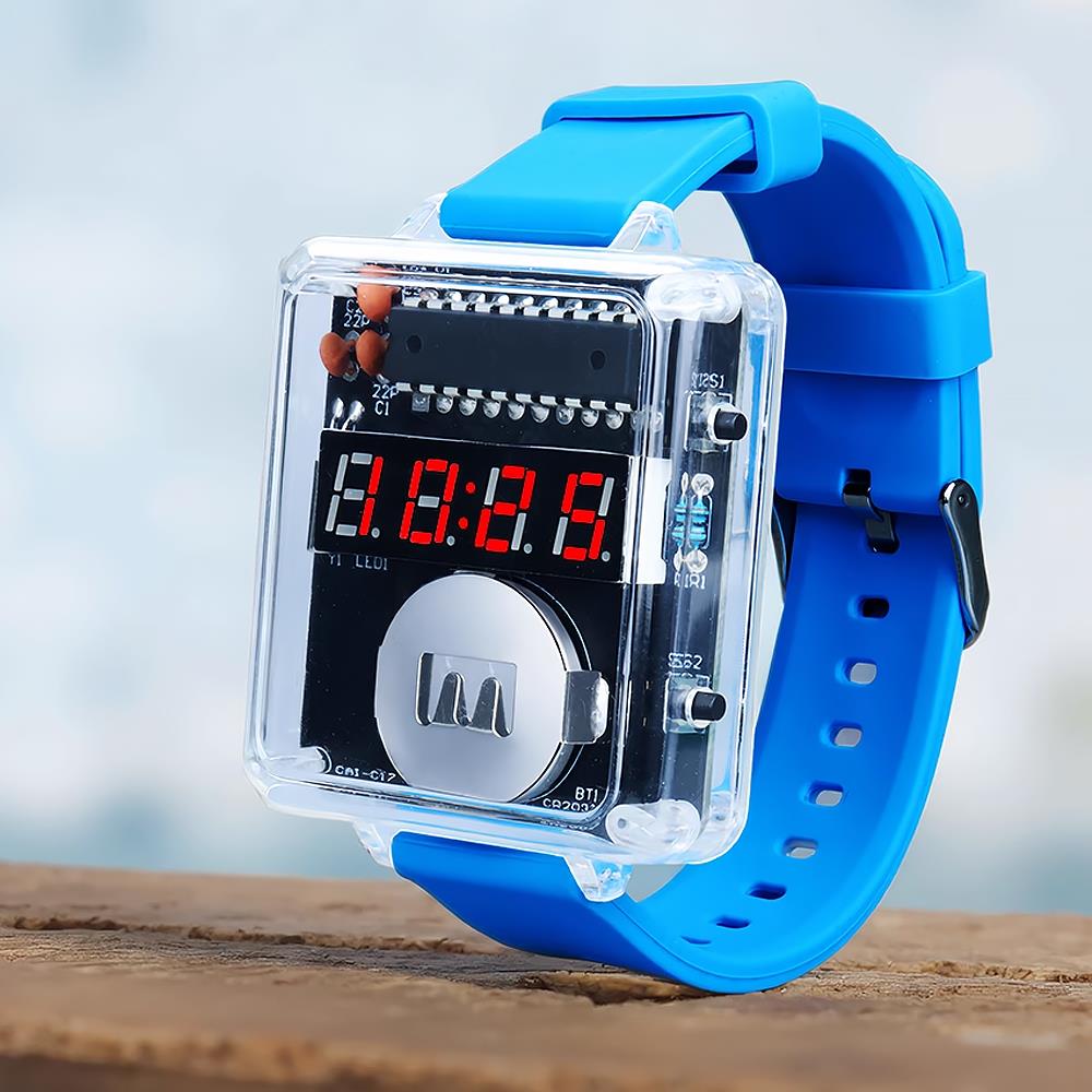 Kit Jam Tangan Elektronik DIY  - Diy Electronics Youtube ulasan dan harga