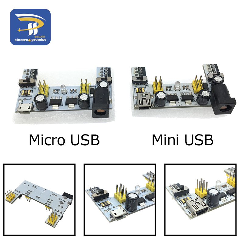 MB102 Mini Micro USB Antarmuka - Diy Electronics Breadboard ulasan dan harga