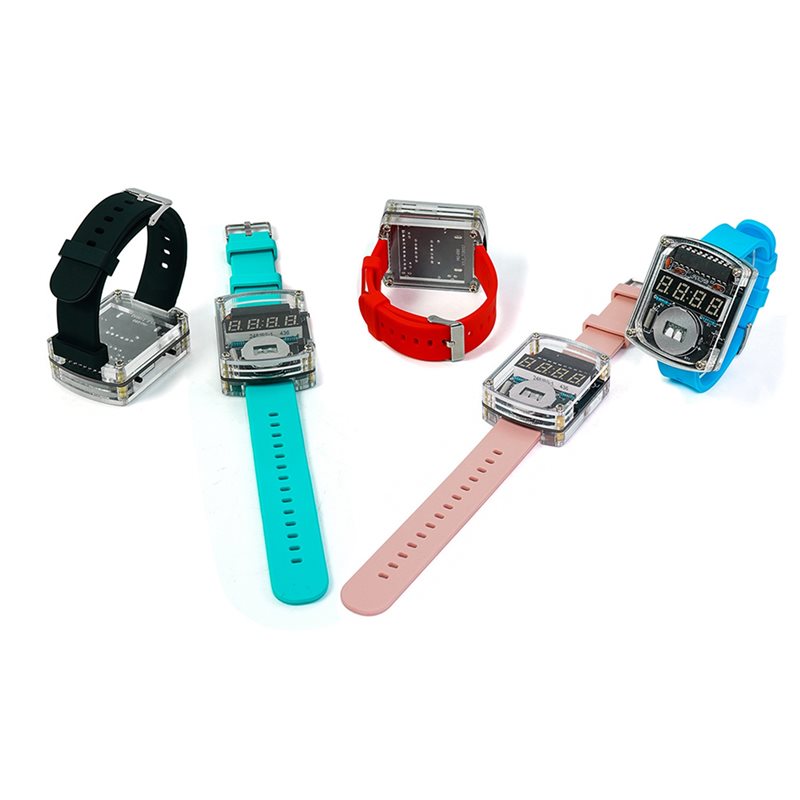 2X Kit Elektronik Jam Tangan L - Diy Electronics Learning Kit ulasan dan harga