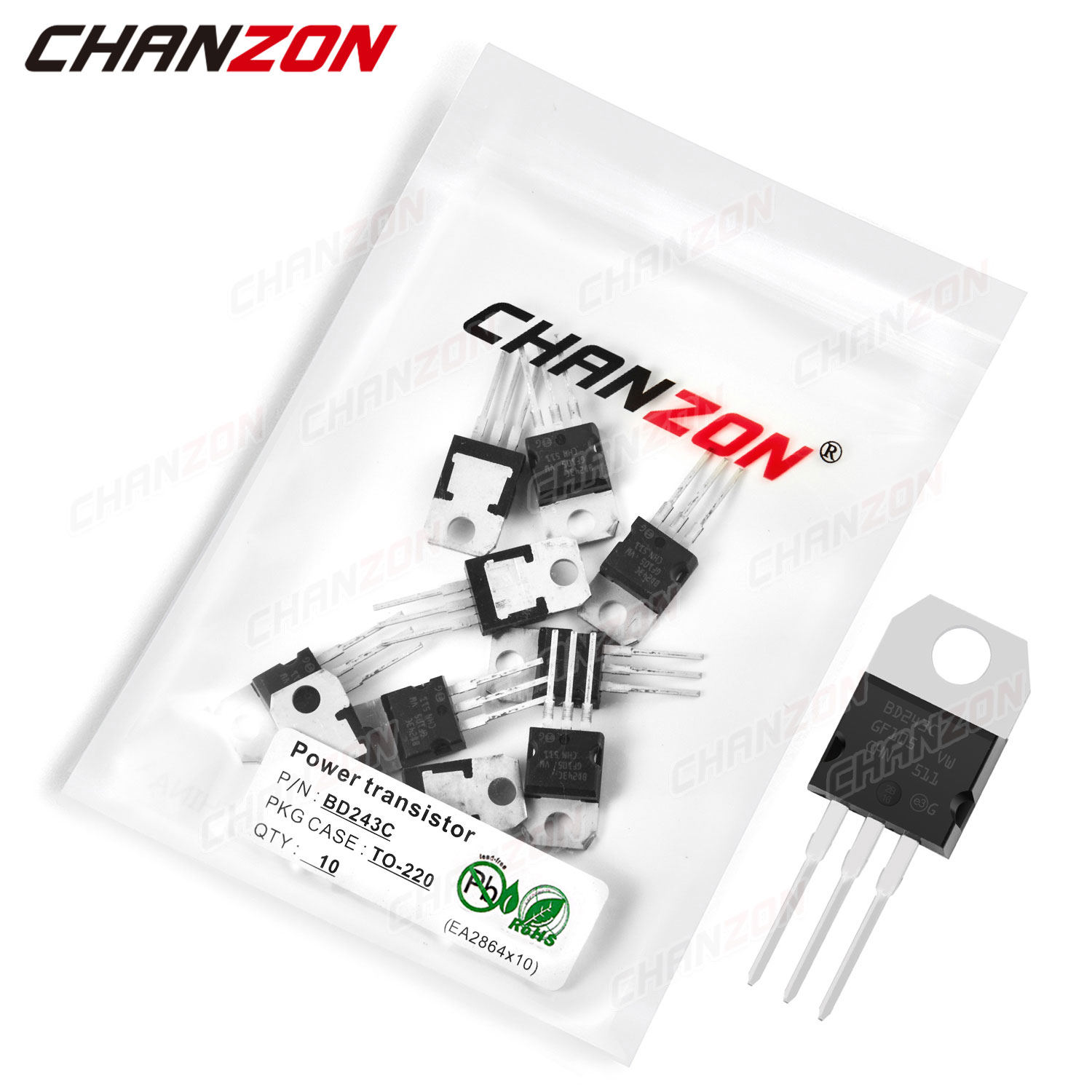 10 Buah BD243C TO-220 BD243 Tr - Diy Electronics Youtube ulasan dan harga