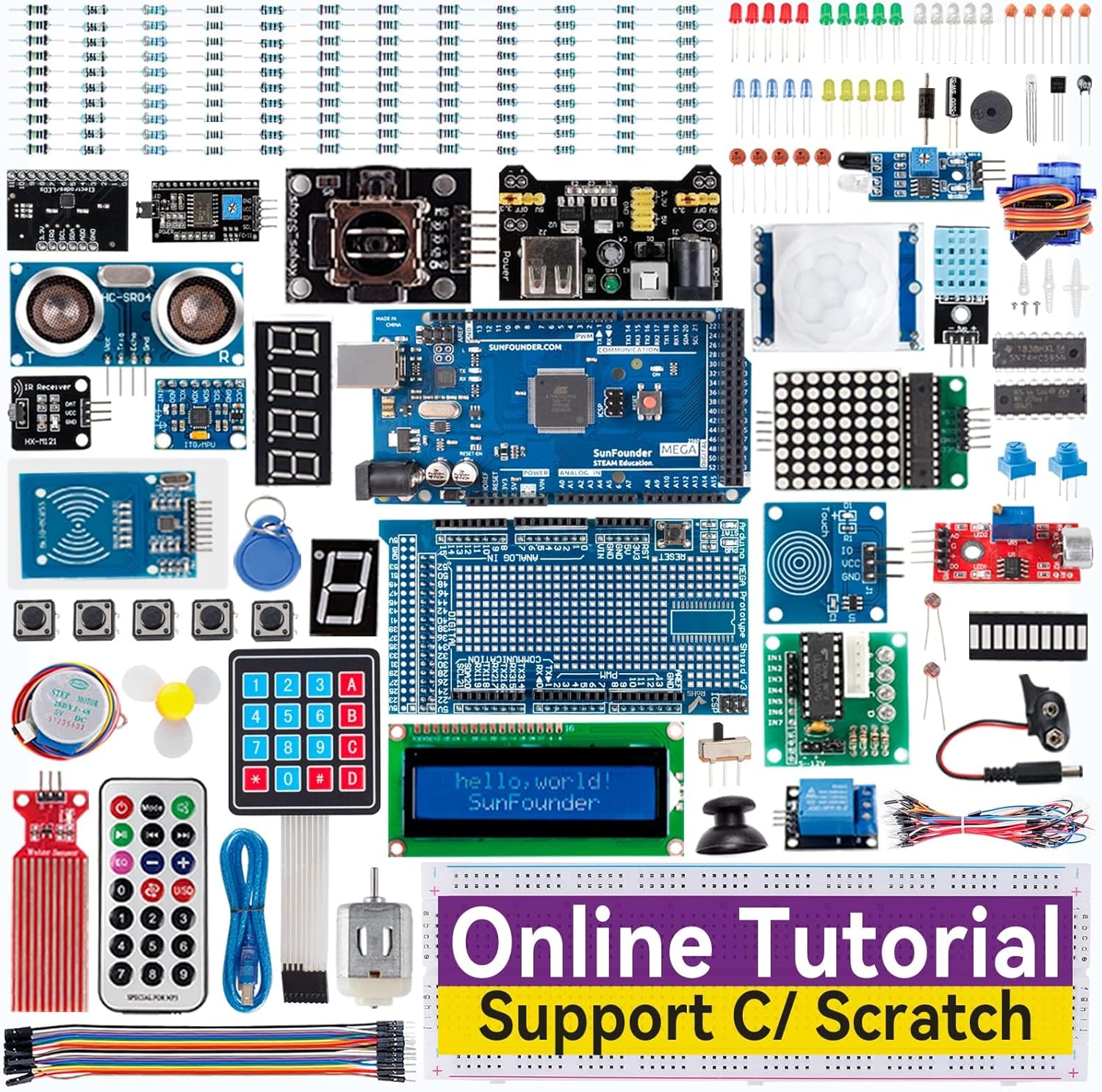 SunFounder Project Kit Pemula  - Arduino Uno Starter Kit ulasan dan harga