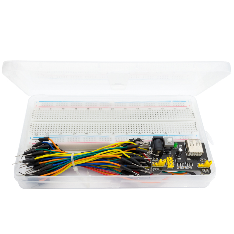 Papan roti 3.3V/5V MB102 + MB- - Diy Electronics Breadboard ulasan dan harga