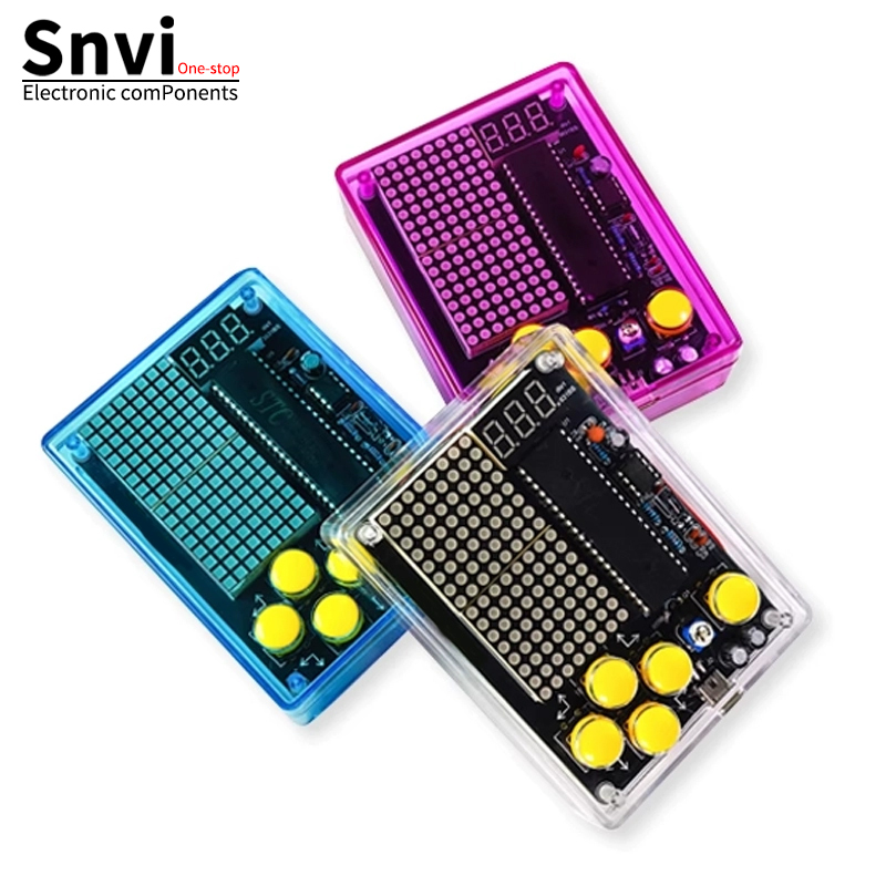 Snvi DIY Pixel Game Console Ki - Diy Electronics Learning Kit ulasan dan harga