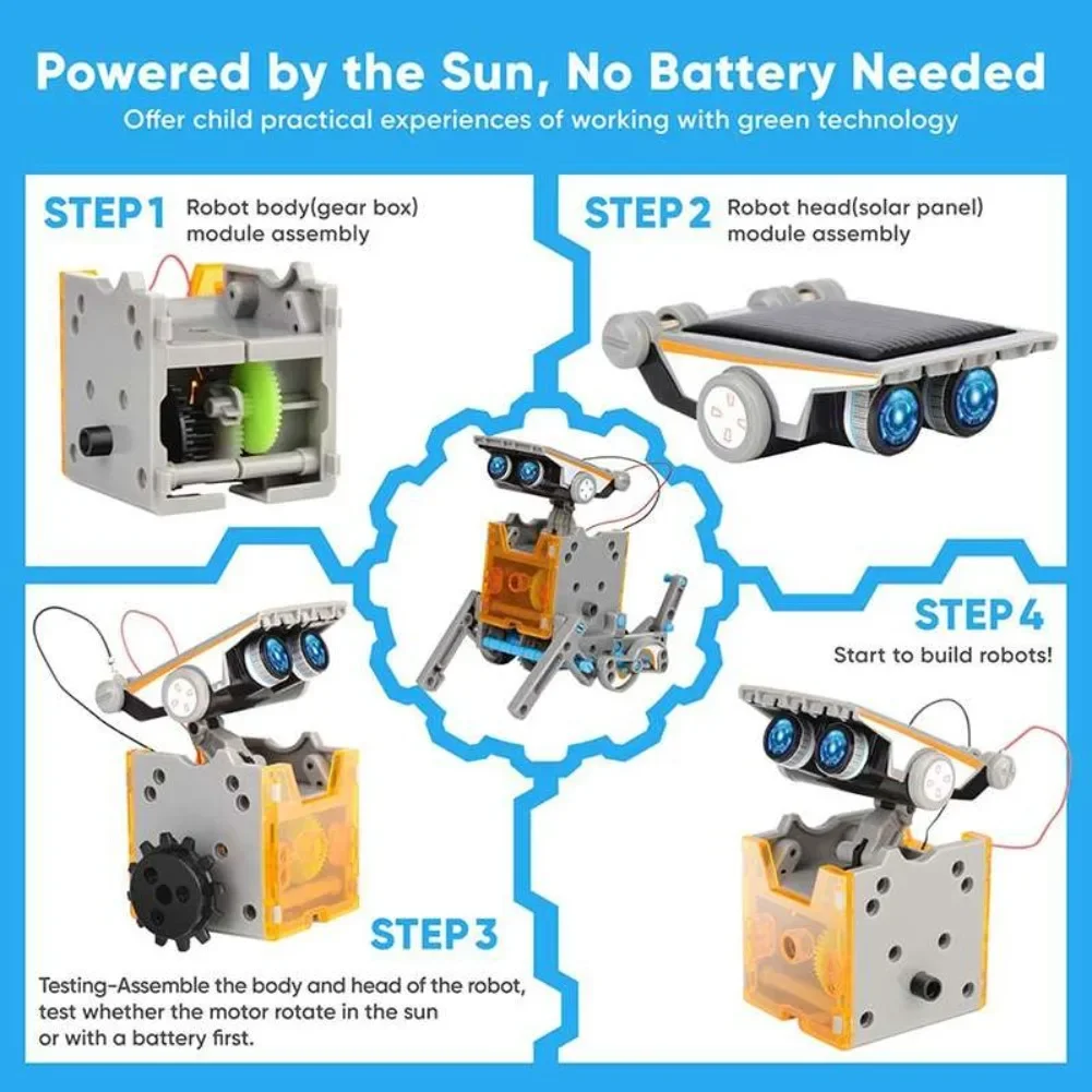 Kit Sains Robot Bertenaga Sury - Diy Robot Electronics Kit ulasan dan harga